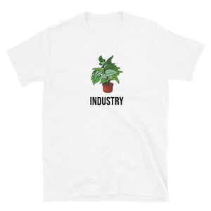 Industry Plant T-Shirt | White/Grey